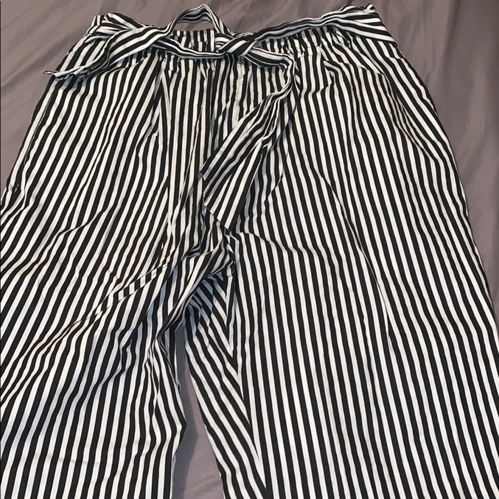 Striped culottes